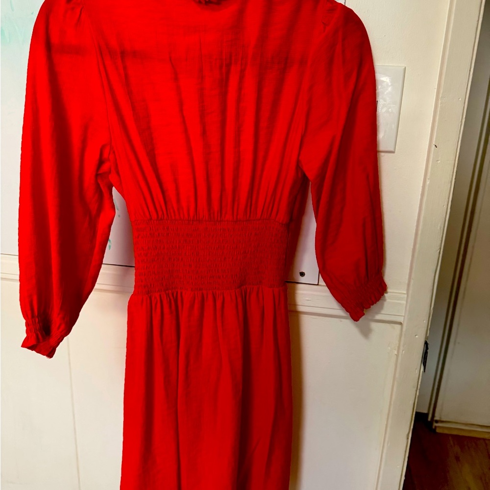 Maje mock neck mini dress